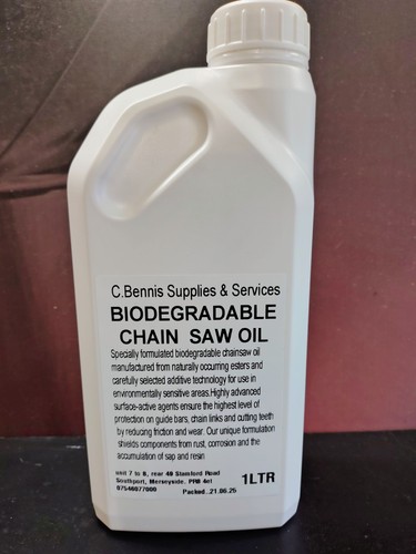 Biodegradable chainsaw oil iso - chainsaw,