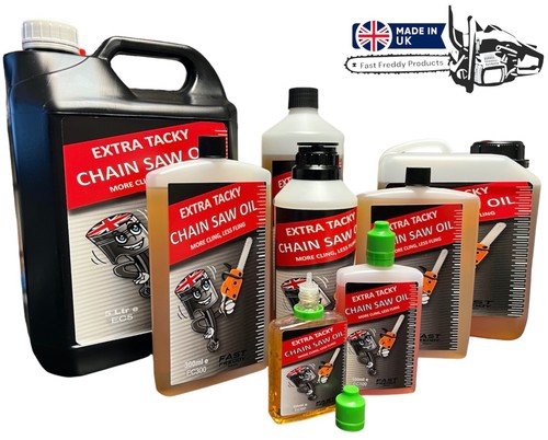 Chainsaw chain oil guide - oil,