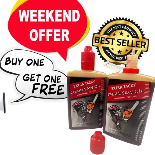 Chainsaw chain oil - chainsaw, 2x